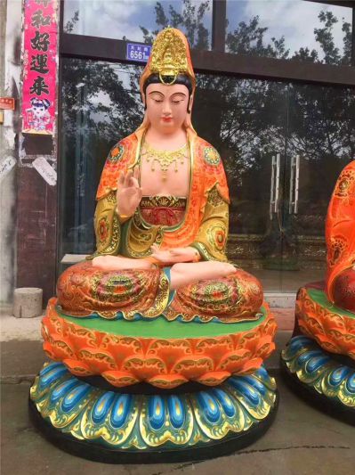 寺庙大型玻璃钢彩绘观音博鱼网页版