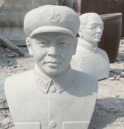 校园广场汉白玉石雕雷锋博鱼网页版