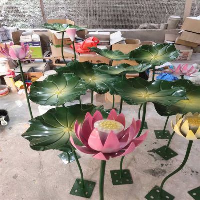 玻璃钢荷花 小区水景睡莲博鱼网页版 