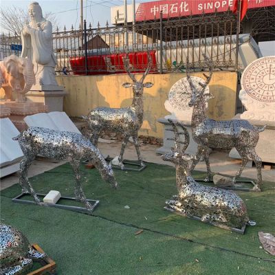 花纹镂空不锈钢鹿博鱼网页版