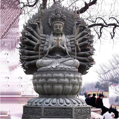青石石刻浮雕景观观音博鱼网页版