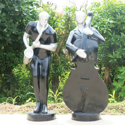 玻璃钢抽象演奏音乐的人物博鱼网页版