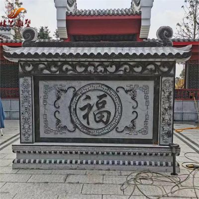 大理石石雕户外园林景观庭院影壁博鱼网页版