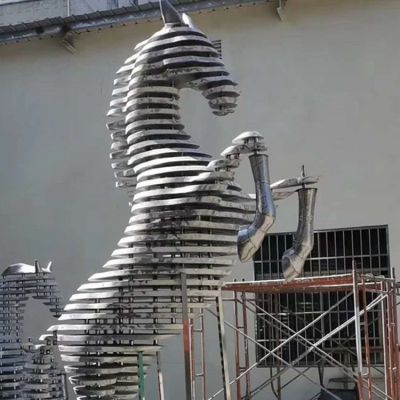 不锈钢几何园林抽象拉丝马博鱼网页版