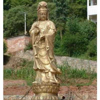 户外大型黄铜观世音博鱼网页版