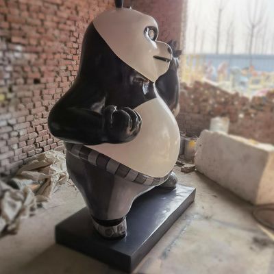 景区摆放玻璃钢卡通熊猫博鱼网页版