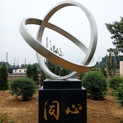 园林广场不锈钢创意抽象景观博鱼网页版