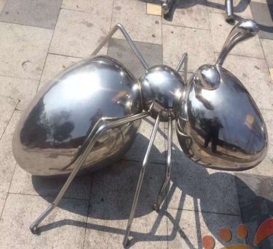 大型不锈钢镜面不锈钢抽象蚂蚁博鱼网页版