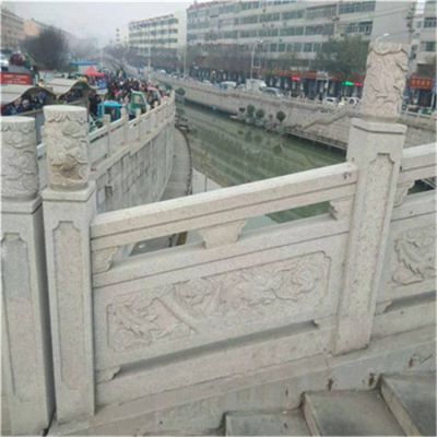 景区景点户外河道大型大理石石雕围栏博鱼网页版