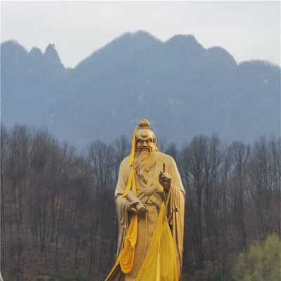 景区户外广场玻璃钢仿铜古代名人人物博鱼网页版