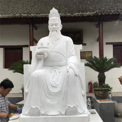 孔子李时珍张仲景华佗孙思邈 汉白玉古代名人肖像博鱼网页版