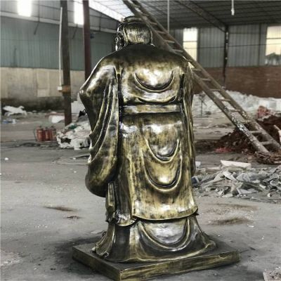 校园广场大型立式铜雕古代人物博鱼网页版
