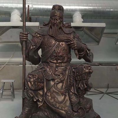 铜雕浮雕寺庙大型关公博鱼网页版