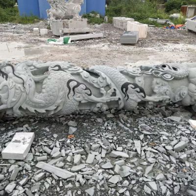 大理石石雕景观盘龙文化柱博鱼网页版