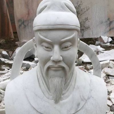 石雕名人胸像汉白玉历史名人雕像肖像头像校园人物胸像博鱼网页版