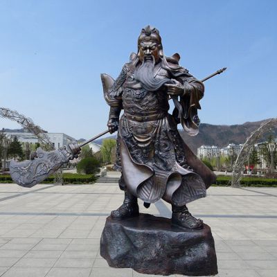 户外广场大型佛像铜雕关公博鱼网页版