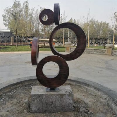 不锈钢镂空抽象标志性博鱼网页版小区公园大型景观摆件装饰