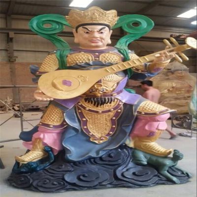 玻璃钢彩绘寺庙大型佛像博鱼网页版四大天王