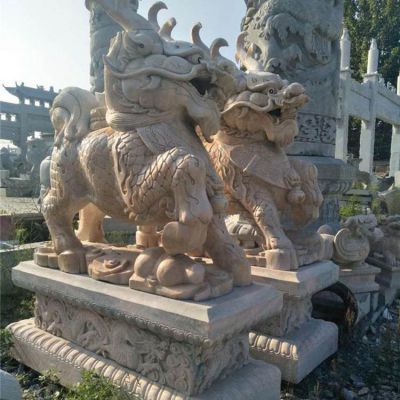 庭院大型石雕园林动物博鱼网页版