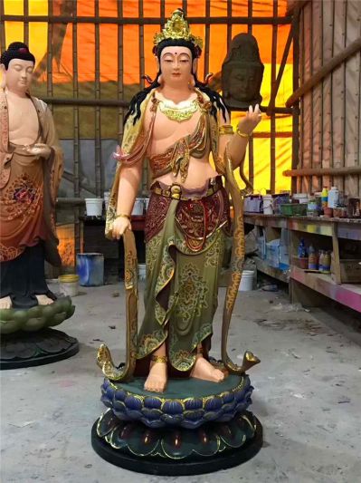 景区玻璃钢彩绘三圣博鱼网页版