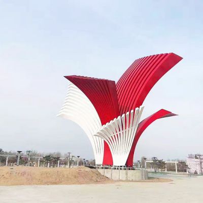 广场大型不锈钢金属景观博鱼网页版