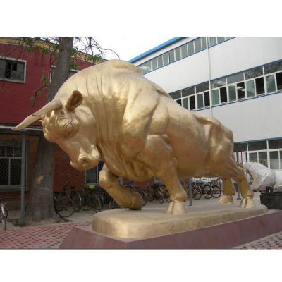 园林户外玻璃钢仿铜农耕牛博鱼网页版