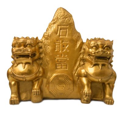 不锈钢仿铜创意石敢当户外景区狮子博鱼网页版