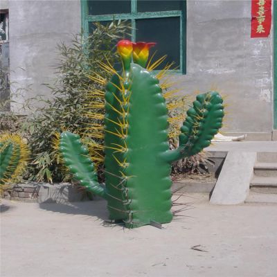 公园玻璃钢仿真植物仙人掌博鱼网页版