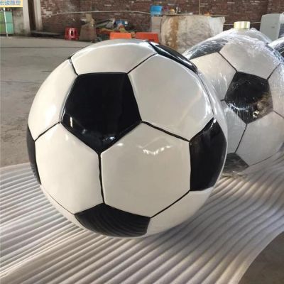 玻璃钢仿真足球博鱼网页版 大型体育场美陈