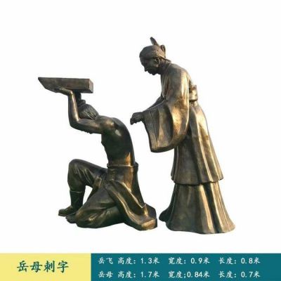 岳母刺字玻璃钢典故人物历史名人博鱼网页版