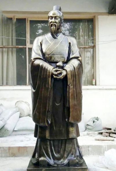 古代名医铜雕校园扁鹊博鱼网页版