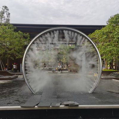 不锈钢喷雾圆环,水景装饰构件