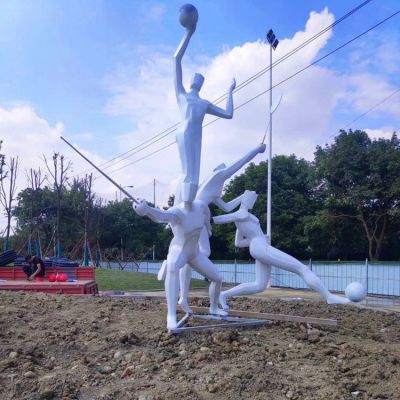 运动竞技不锈钢抽象园林户外人物博鱼网页版