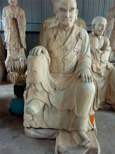 石雕寺庙大型佛像十八罗汉博鱼网页版