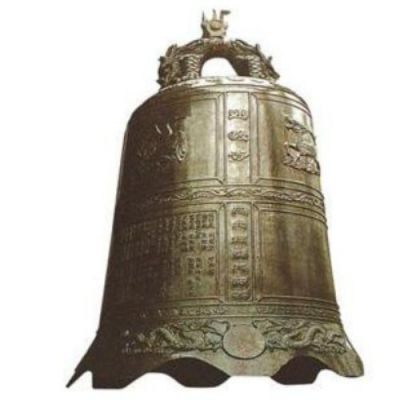 大型寺庙祈福铜钟博鱼网页版
