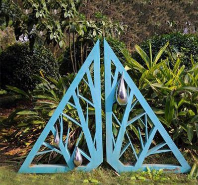 公园创意抽象叶子上的水滴博鱼网页版