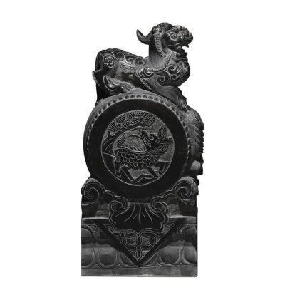 仿古做旧大型青石石雕抱鼓石博鱼网页版