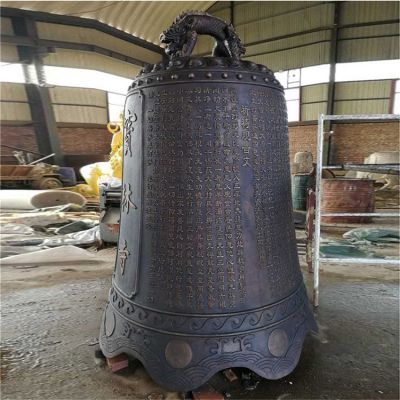 宗教寺庙大型铜钟摆件