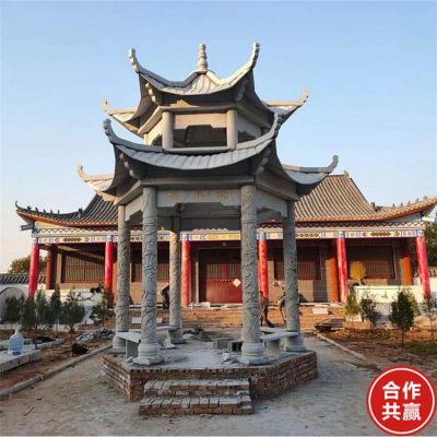 大理石石雕户外园林凉亭博鱼网页版