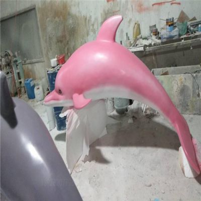 玻璃钢卡通创意玻璃钢海豚景观博鱼网页版