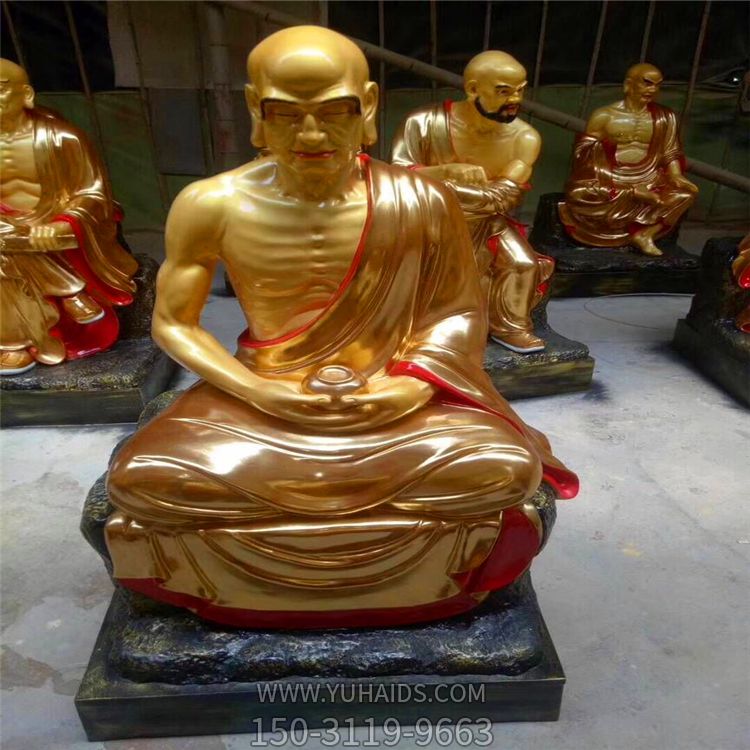 户外景区寺庙景观供奉神佛菩萨十八罗汉博鱼网页版
