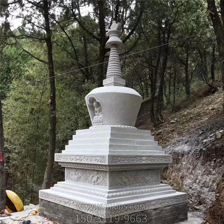 舍利塔，汉白玉寺庙石雕舍利塔博鱼网页版