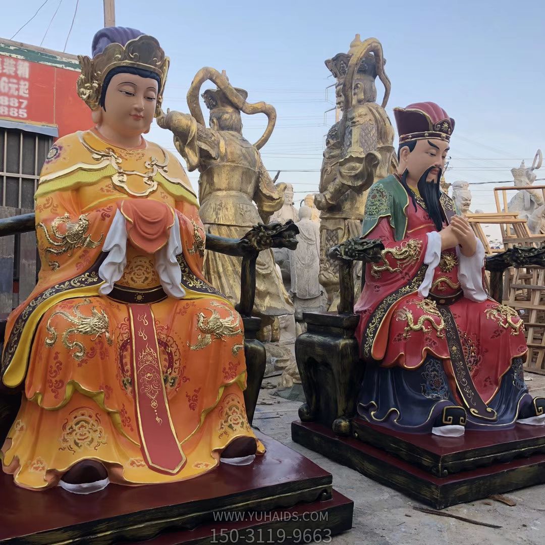 景区大型景观王母和玉帝博鱼网页版