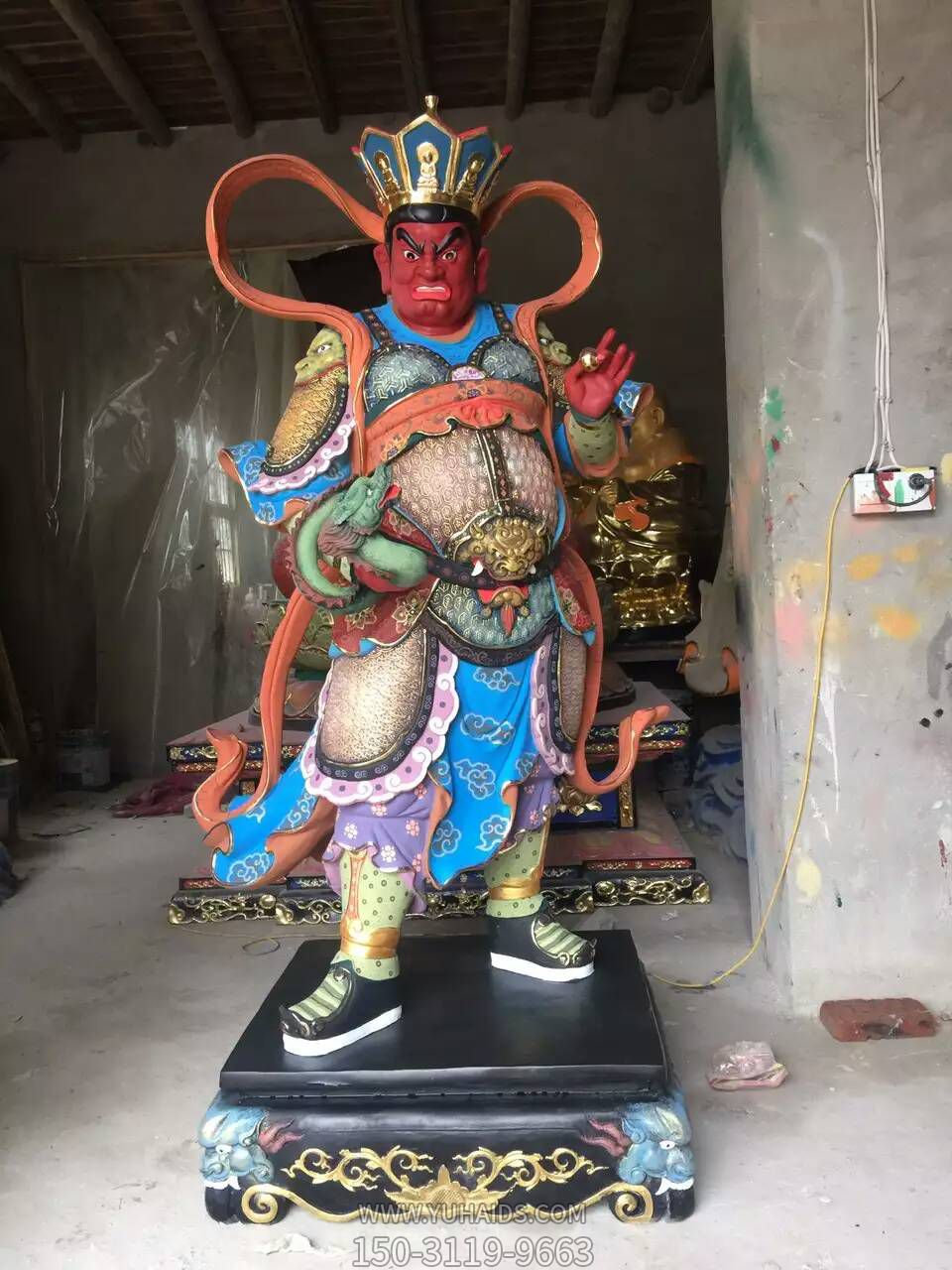 玻璃钢彩绘户外景区天王博鱼网页版