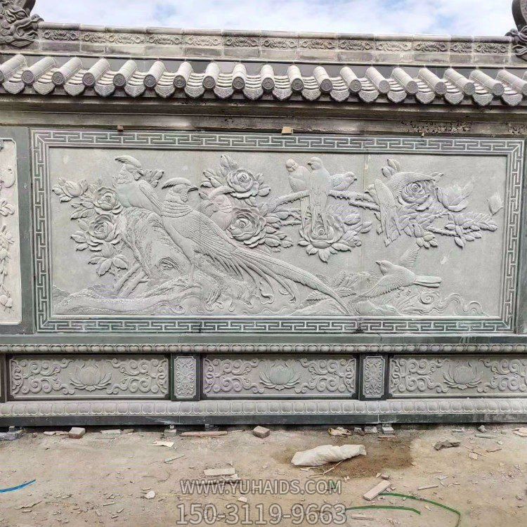 喜鹊图案浮雕影壁博鱼网页版