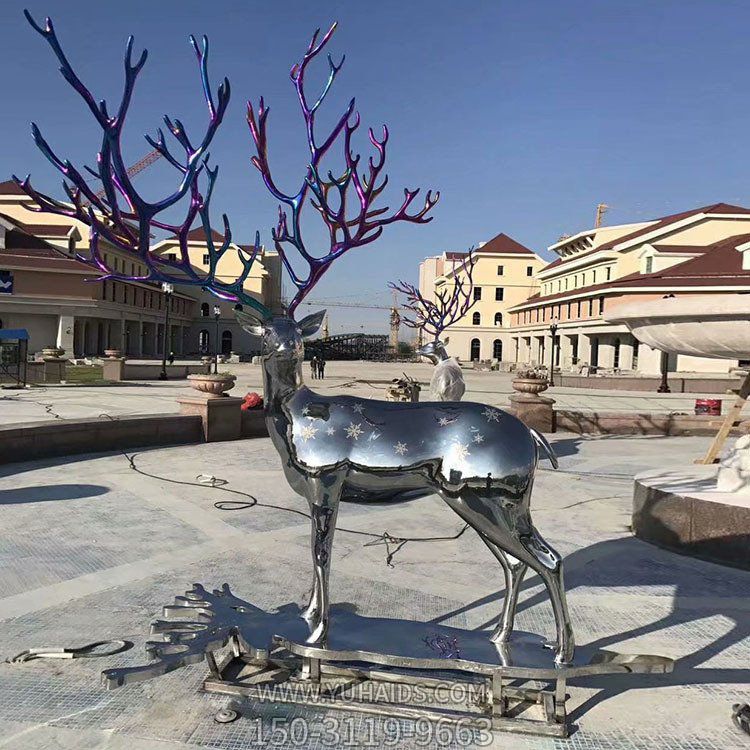 虎街道大型镜面抽象梅花鹿博鱼网页版