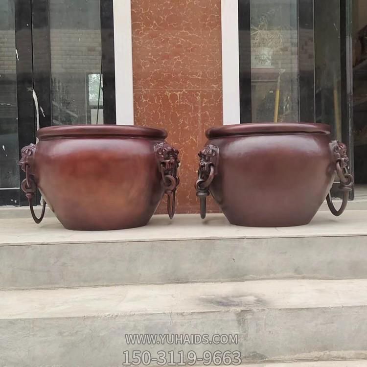 酒店铜雕大型缸博鱼网页版