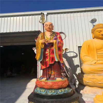 玻璃钢彩绘宗教寺庙地藏王博鱼网页版