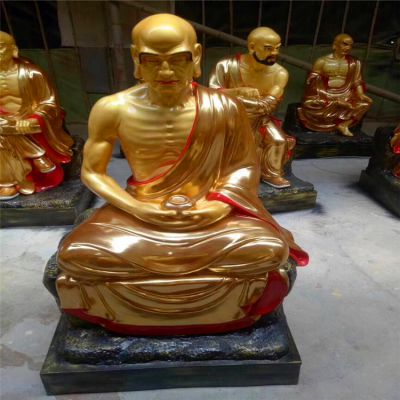 户外景区寺庙景观供奉神佛菩萨十八罗汉博鱼网页版