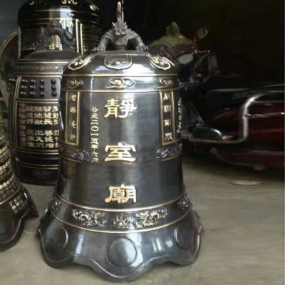 寺庙铜雕大型浮雕祈福铜钟博鱼网页版